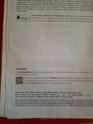Matemáticas 2o de ESO