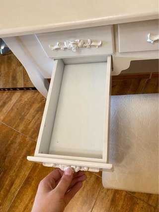 Tocador Blanco Estilo Romántico / Vintage