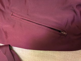 Giacca Adidas bordeaux con strisce bianche