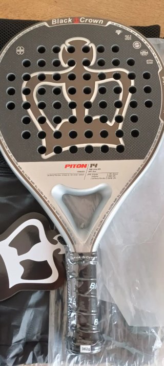 Pala de pádel Black Crown Piton 14