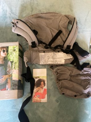 Mochila Portabebés Boba 4G Gris