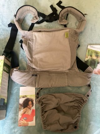 Mochila Portabebés Boba 4G Gris