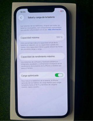 iPhone 12 Azul + Cargador y Cable Panda Tech
