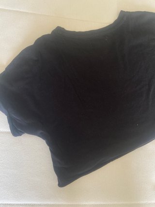 Camiseta crop top No Llama No Fama Talla S