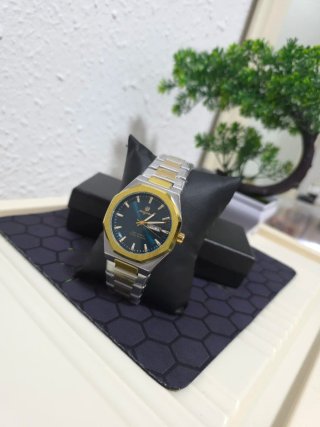 Reloj paazomu Hombre Azul y Dorado
