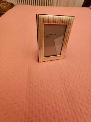 Cornice portafoto Silver Plated Vintage
