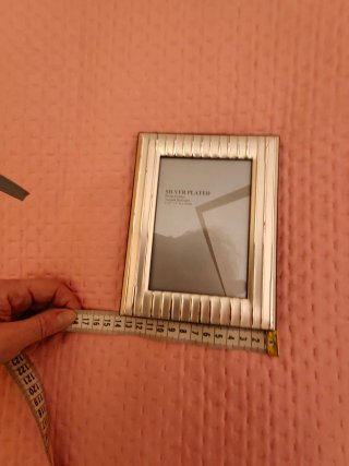 Cornice portafoto Silver Plated Vintage