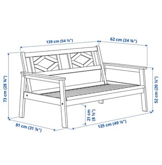 Pack sofá, sillón y mesa auxiliar exterior