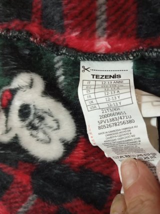 Vestaglia Disney Topolino 12/13 anni