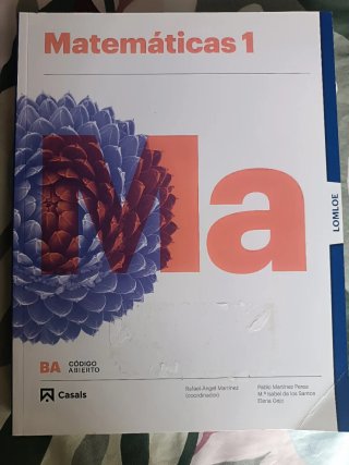Matemáticas 1 BA : Código Abierto