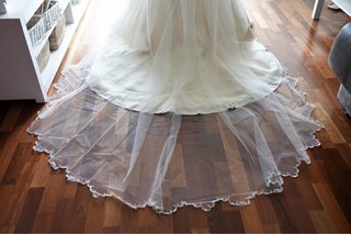 Vestido de novia pronovias con complementos