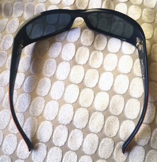 Gafas de sol Ray-Ban azules y naranjas