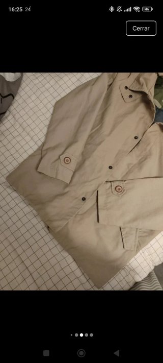 Gabardina Mango Talla 7 Años