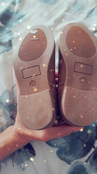Botas marrones niña talla 24