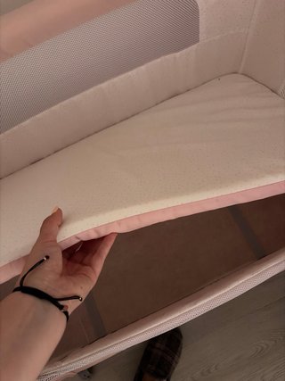 Minicuna colecho rosa