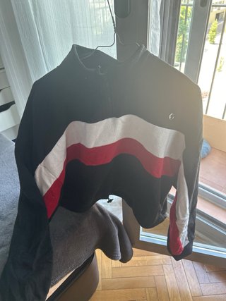 Camiseta manga larga bicolor