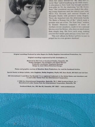 Betty LaVette LP Do Your Duty