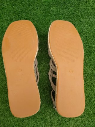 Sandalias CORINA  cuña esparto