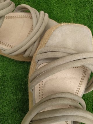 Sandalias CORINA  cuña esparto