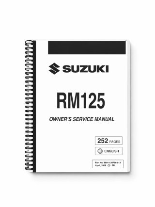 Manual de Taller  Suzuki RM125 2007