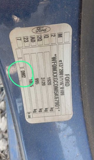 Asiento delantero ford focus c-max (cap) 30 376203