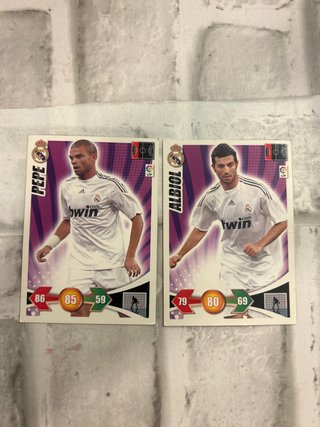 Pack Real Madrid Pepe + Albiol - Adrenalyn XL