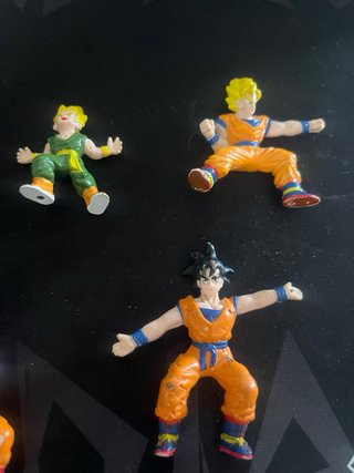 Pack 7 Figuras Dragon Ball Z Ab Toys Goma Años 90