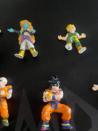Pack 7 Figuras Dragon Ball Z Ab Toys Goma Años 90