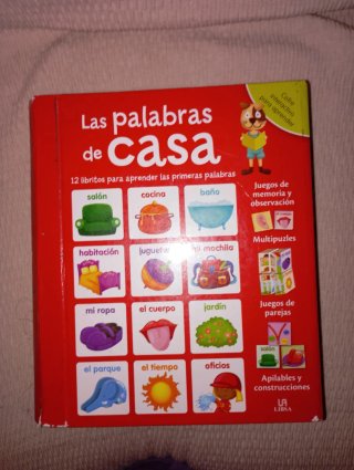 Libro interactivo para aprender palabras