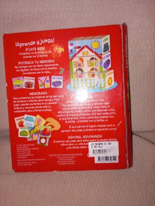 Libro interactivo para aprender palabras