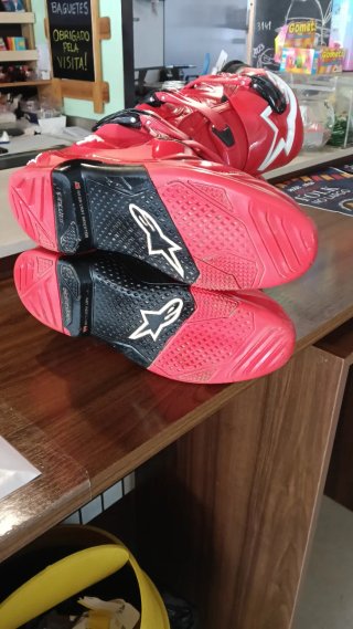 Botas Alpinestars Tech 7 - Tamanho 42