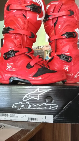 Botas Alpinestars Tech 7 - Tamanho 42