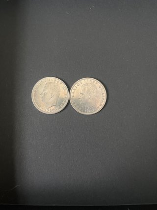3 Monedas 100 Pesetas 1980 *80 Mundial ‘82+Cartera