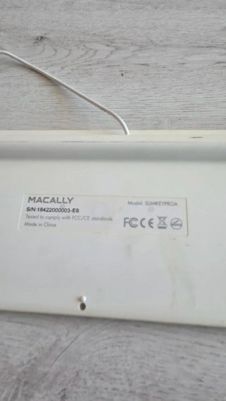 Teclado Macarlly