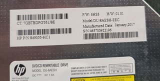 Grabadora DVD/CD HP DU-8AESH-EEC