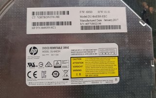 Grabadora DVD/CD HP DU-8AESH-EEC