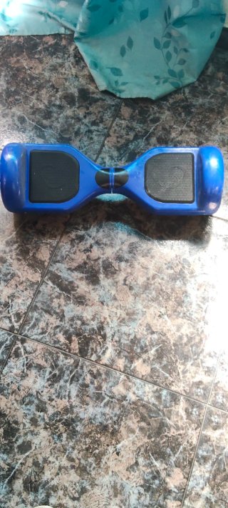 Patinete Eléctrico Azul Bluetooth