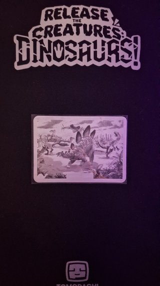 Carte Release the Creatures: Dinosaurs!