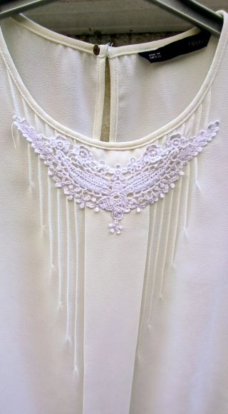 Camisa de verano blanca