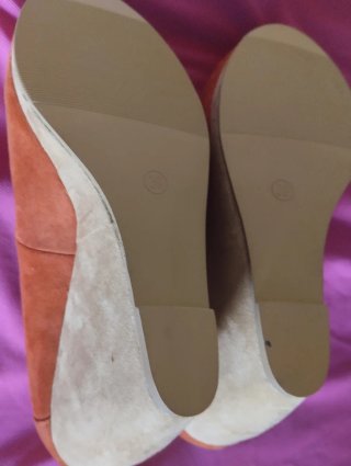 NUEVO ZAPATOS DE CUÑA CLAUDIA GHIZZANI 39