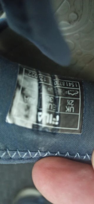 Sandalias Fila niño azul y gris