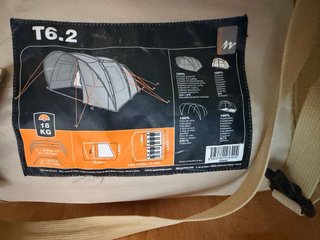 Tienda de campaña Decathlon T6.2 6 personas