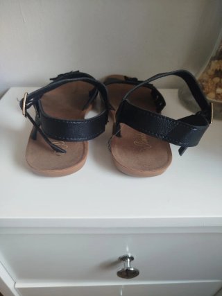 Sandalias Niña Penelope Talla 37 Negras