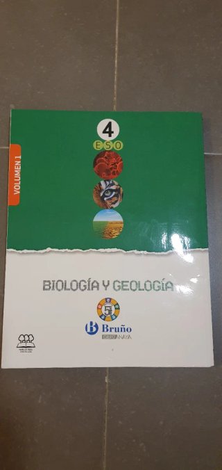 Libros de biología y geología 4 eso 3 trimestres
