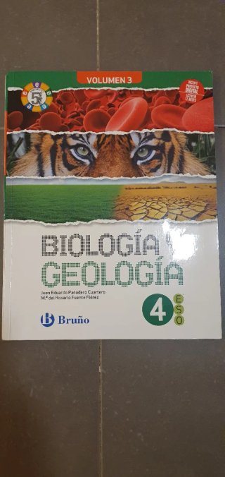 Libros de biología y geología 4 eso 3 trimestres