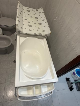 Bañera y cambiador bebé Plastimyr