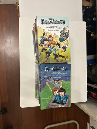 Lote de 18 libros coleccion los futbolisimos