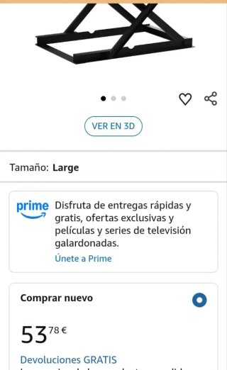 Mesa escritorio elevable ZINUS