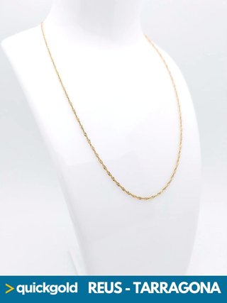 035-02-00945 CADENA ORO 18K SINGAPUR 41 CM