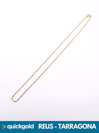 035-02-00945 CADENA ORO 18K SINGAPUR 41 CM
